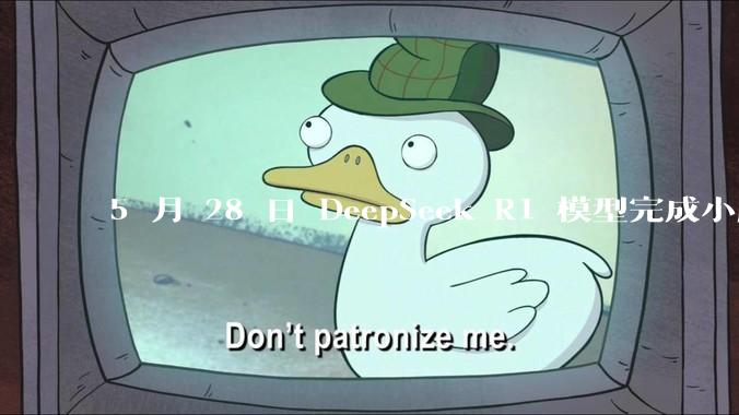 5 月 28 日 DeepSeek R1 模型完成小版本试升级并开源，具体有哪些提升？使用体验如何？